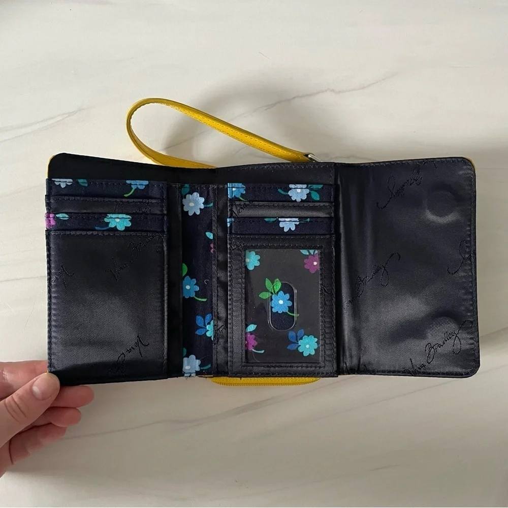 Vera Bradley Anniversary Wristlet- Midnight Blues